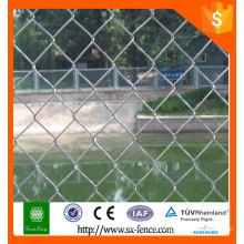 China Fornecimento de PVC revestido de fio Link Fence Link